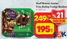 GOLF BRAVO JUNİOR DONDURMA 360 ML